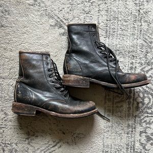 Freebird combat boots